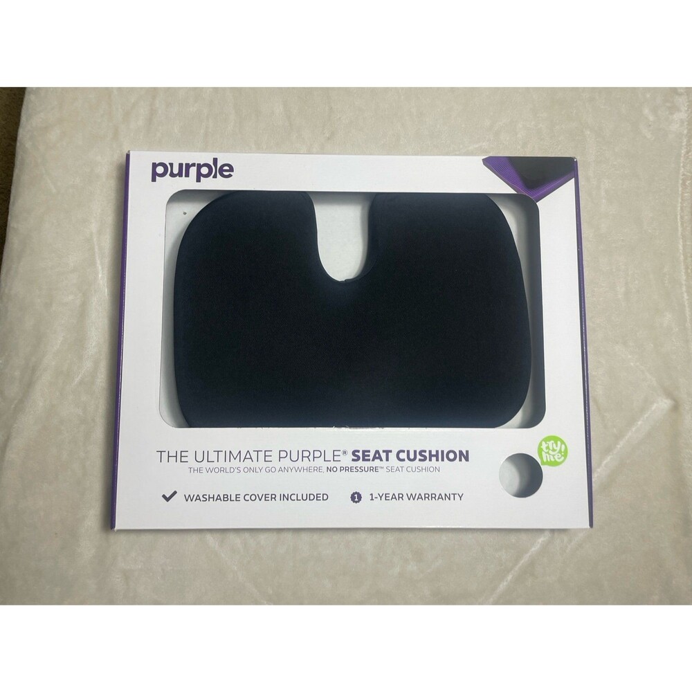 The Ultimate Purple Seat Cushion NWT